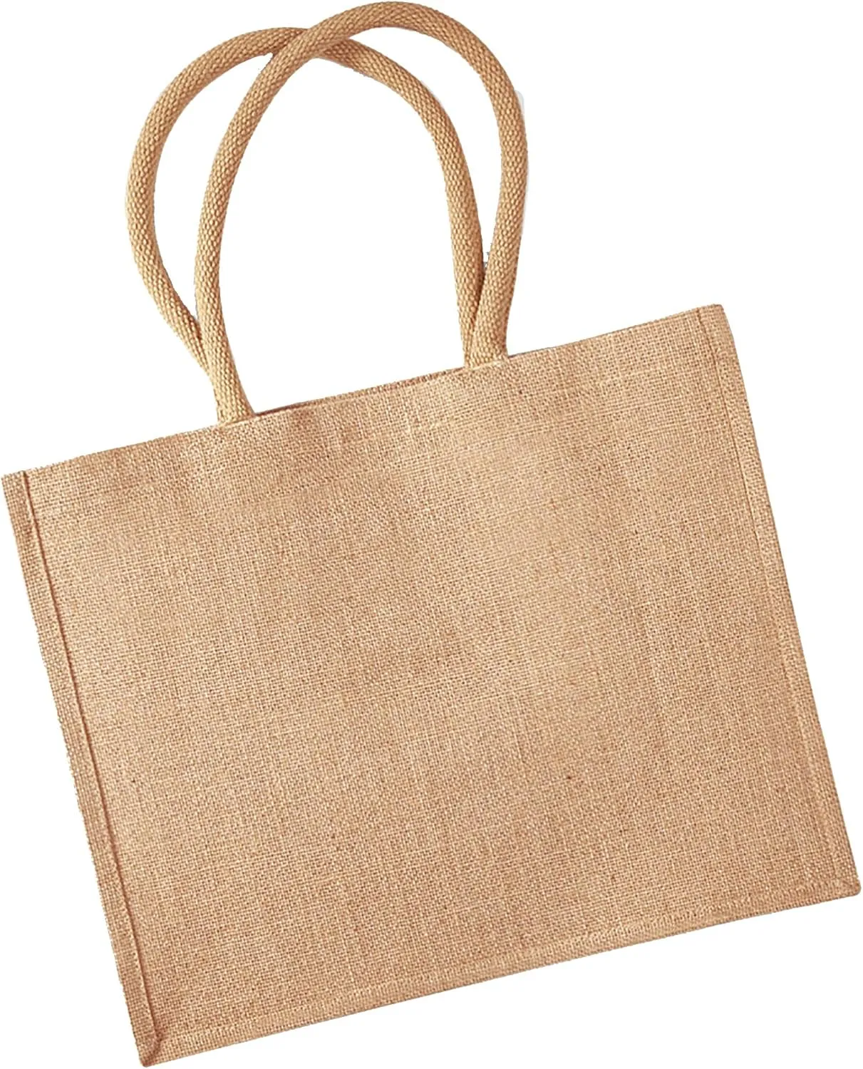 Classic Jute Shopper Bag (21 Liters) (Pack of 2)