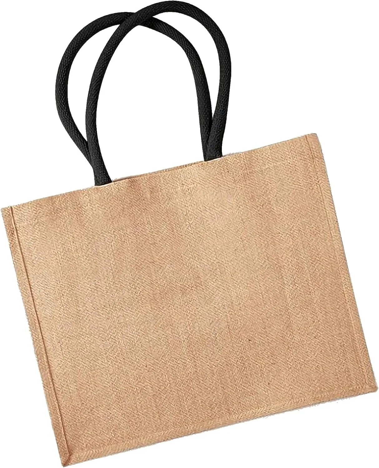 Classic Jute Shopper Bag (21 Liters) (Pack of 2)