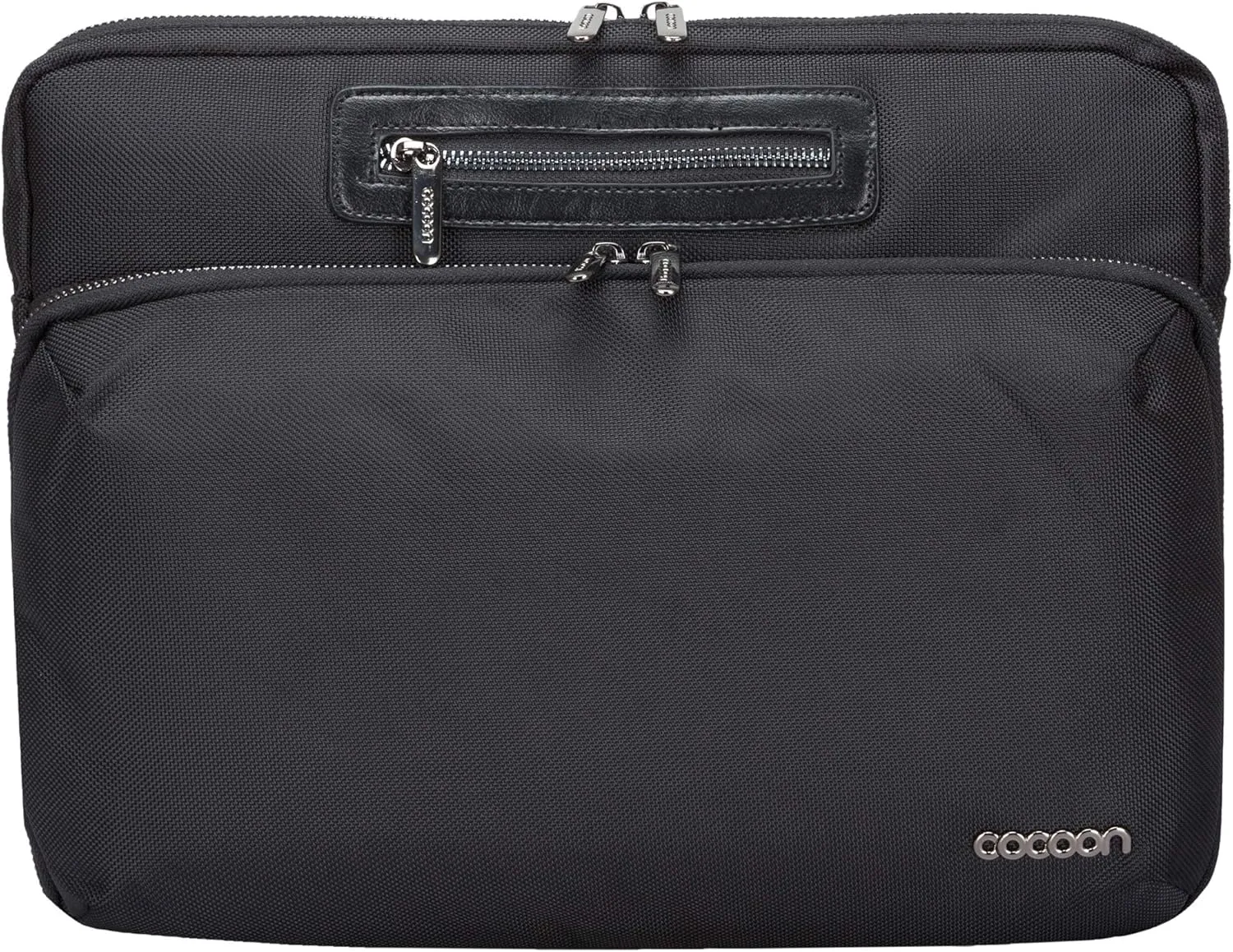 Cocoon MCS2305BK Buena Vista 13" Laptop Sleeve with Built-in Grid-IT!® Accessory Organizer (Black)
