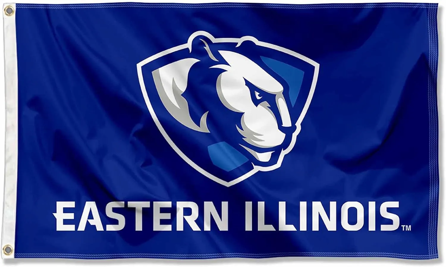 College Flags & Banners Co. Eastern Illinois Panthers New Logo Flag