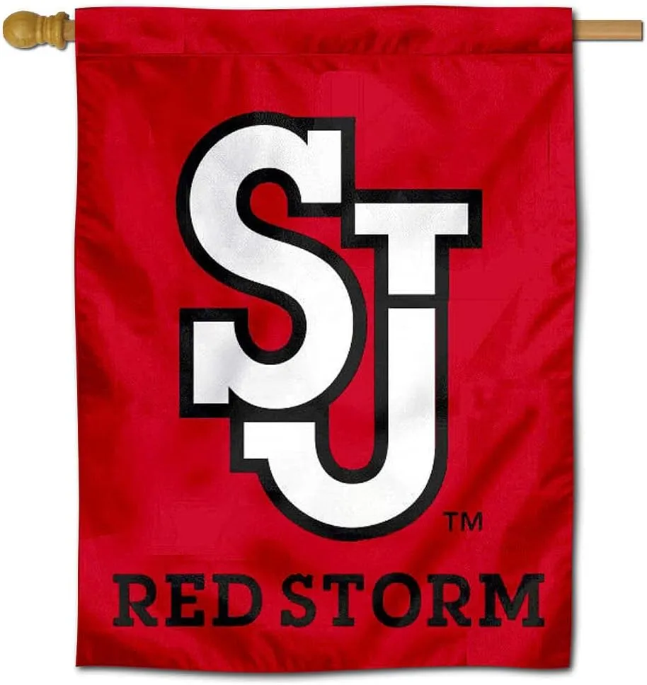 College Flags & Banners Co. St. John's Red Storm Double Sided House Flag
