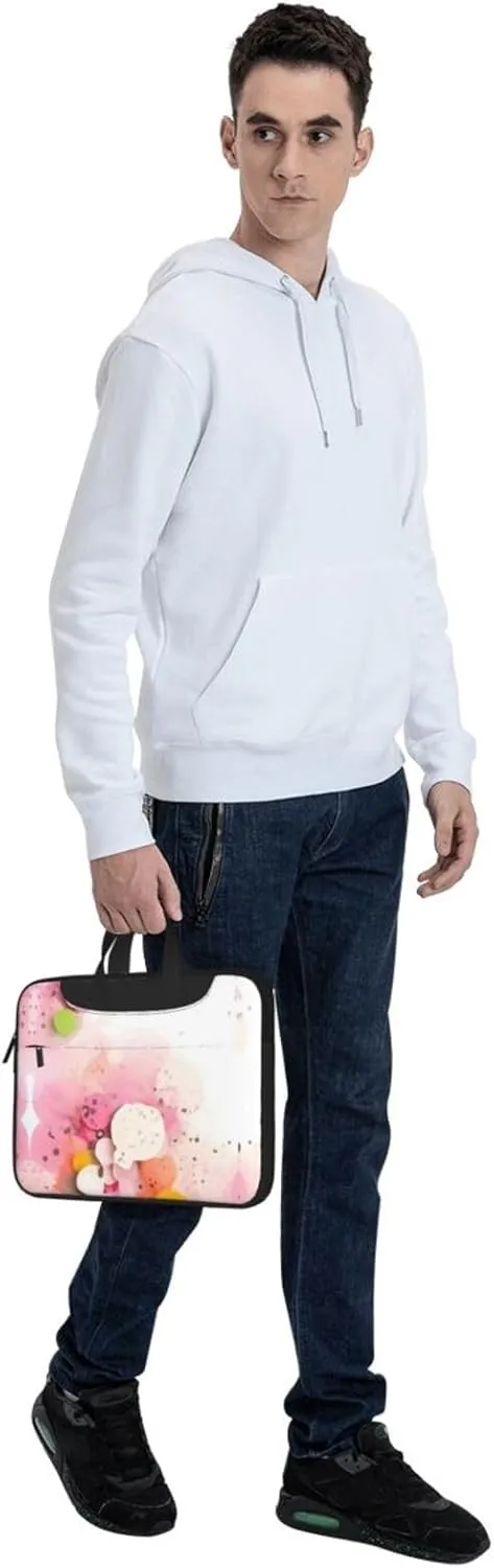 Color fragment paper Prints Laptop Bag - with Soft Interior, Multiple Pockets - Ideal for Men, Travel and Business