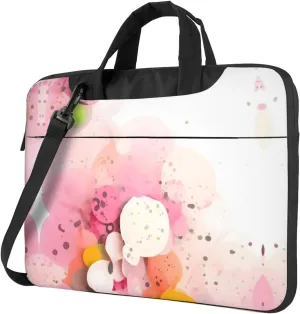 Color fragment paper Prints Laptop Bag - with Soft Interior, Multiple Pockets - Ideal for Men, Travel and Business