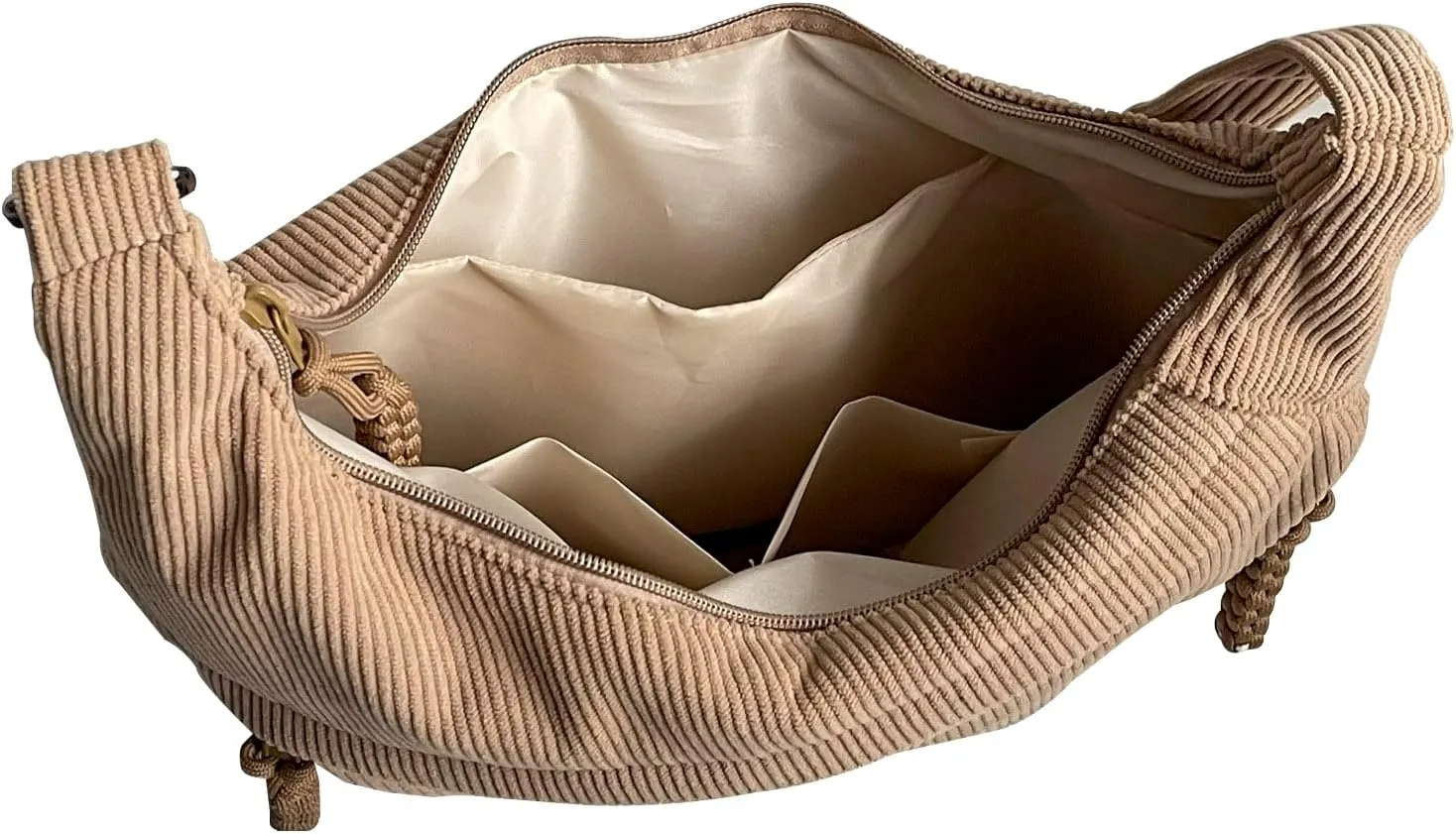 Crescent Crossbody Bags for Women Nylon Slouchy Sling Hobo Bag,Spacious Dumpling Shoulder Handbag Cross Body Purses