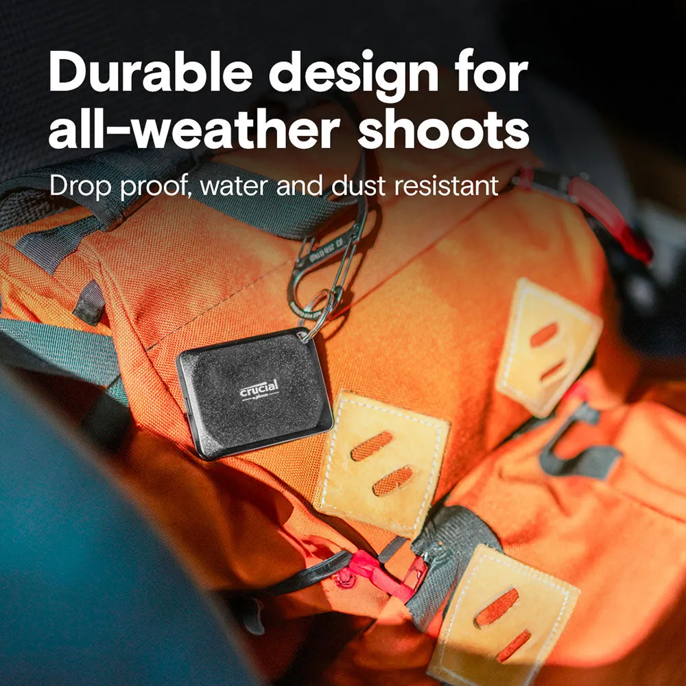 Crucial X10 Pro 2TB Portable External SSD Drive