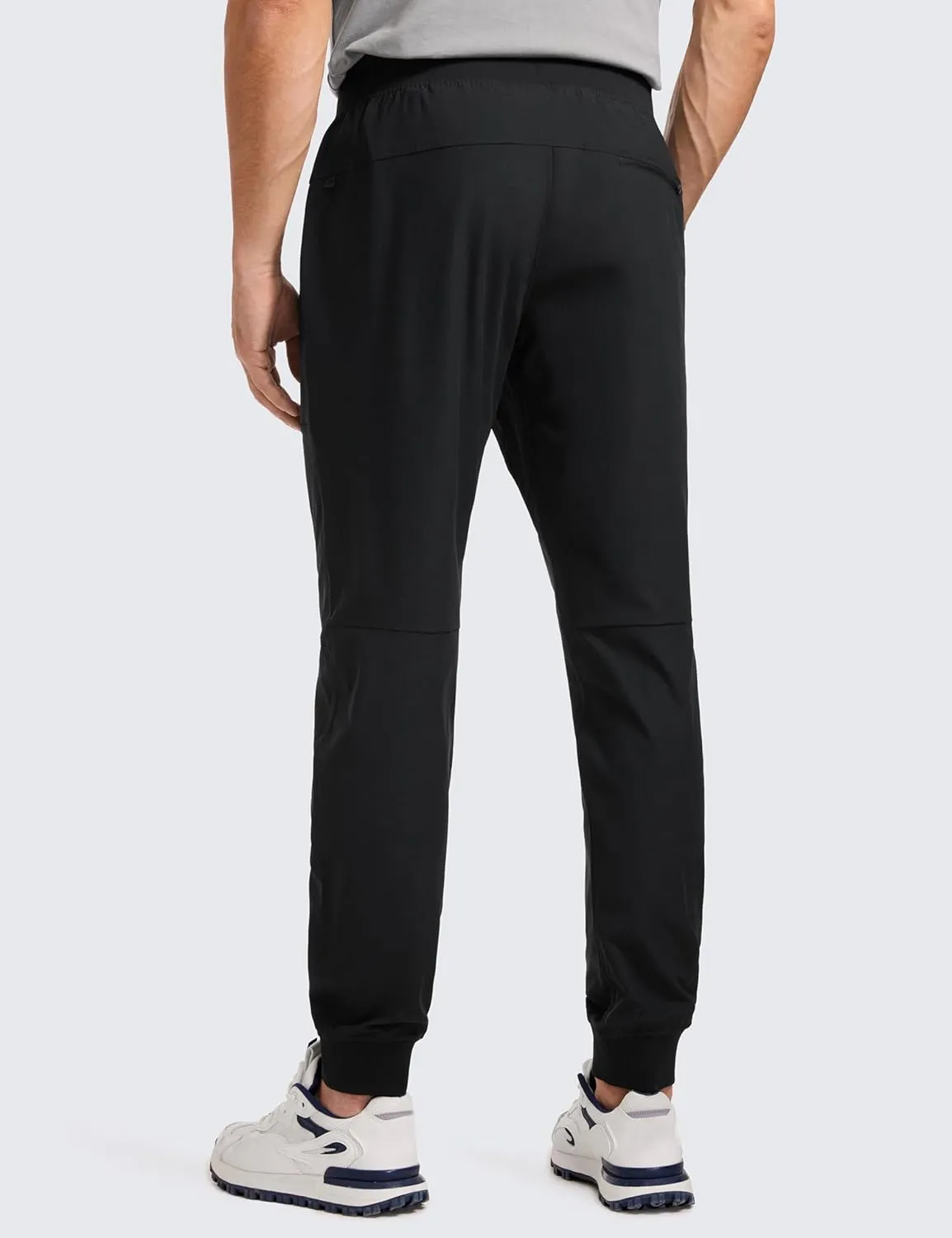 CRZ YOGA All Day Comfy Golf Joggers Pants for Men 30'' Quick Dry Lightweight Stretch Work Casual Sweatpants with Pockets
