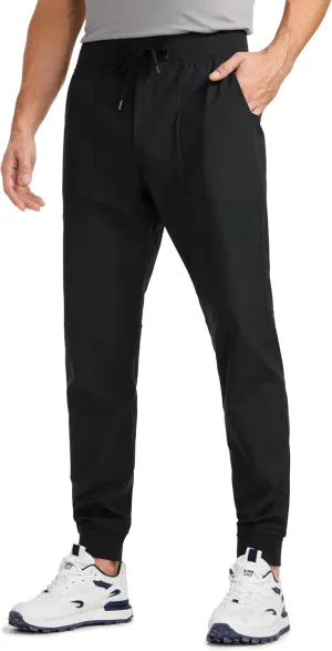 CRZ YOGA All Day Comfy Golf Joggers Pants for Men 30'' Quick Dry Lightweight Stretch Work Casual Sweatpants with Pockets