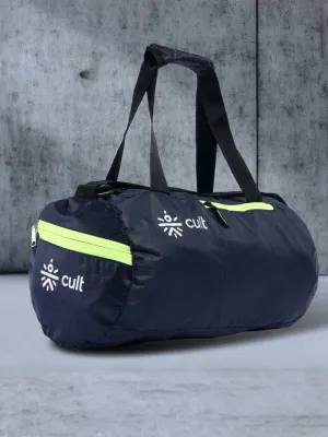 Cult 20 Litre Foldable Gym/Duffle Bag for Men & Women | Duffle Bag with Side Pocket & Shoulder Strap | Comfortable Handle | Neon