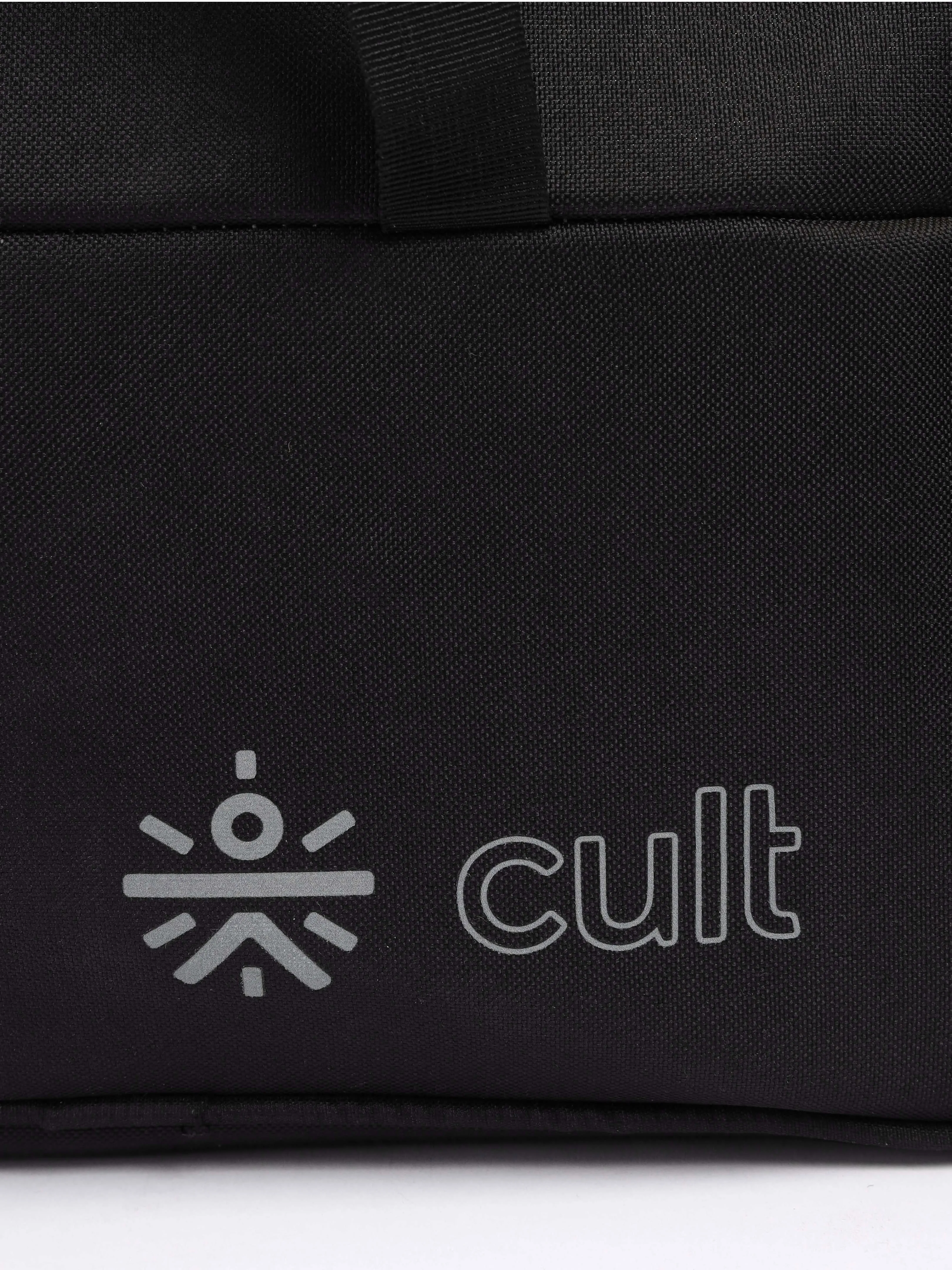 Cult 25 Litre Gym/Duffle Bag for Men & Women | Duffle Bag with Side Pocket & Shoulder Strap | Comfortable Handle | Black
