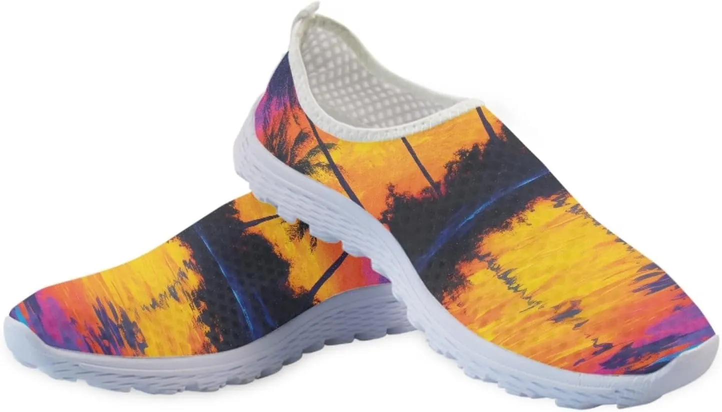 Cumagical Breathable Mesh Running Shoes for Women Lightweight Athletic Sneakers Footwear Comfort