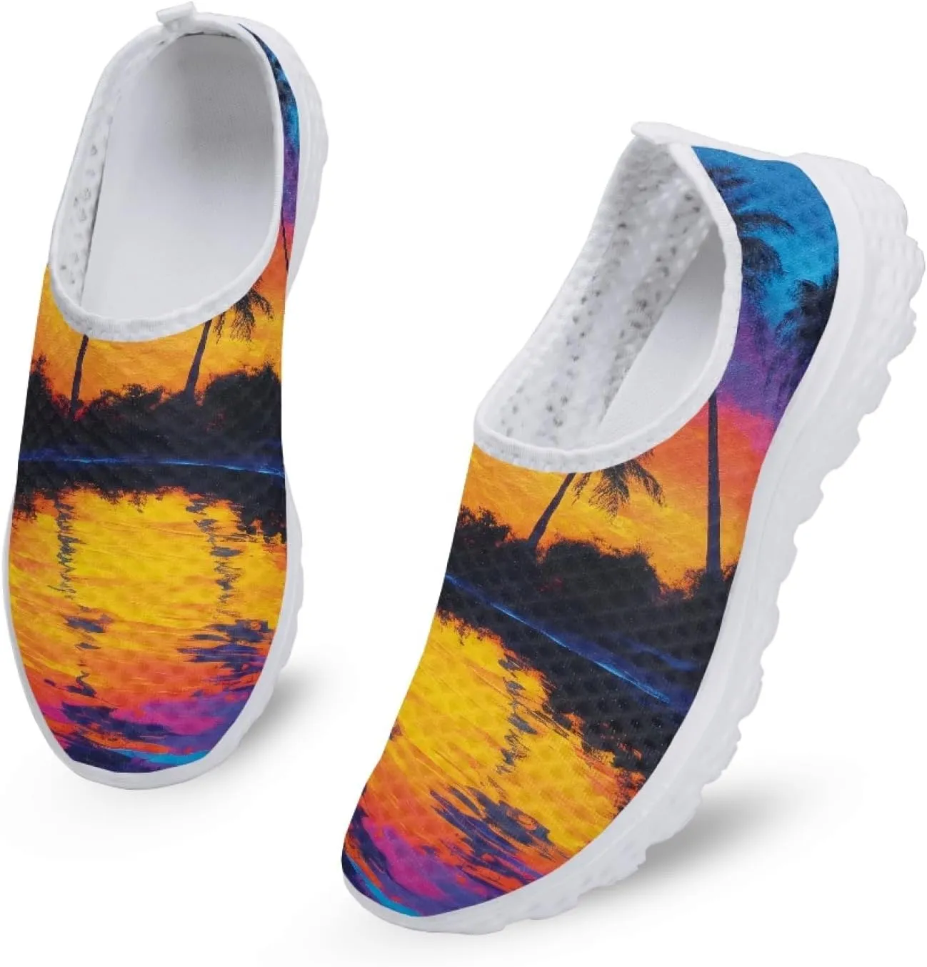 Cumagical Breathable Mesh Running Shoes for Women Lightweight Athletic Sneakers Footwear Comfort