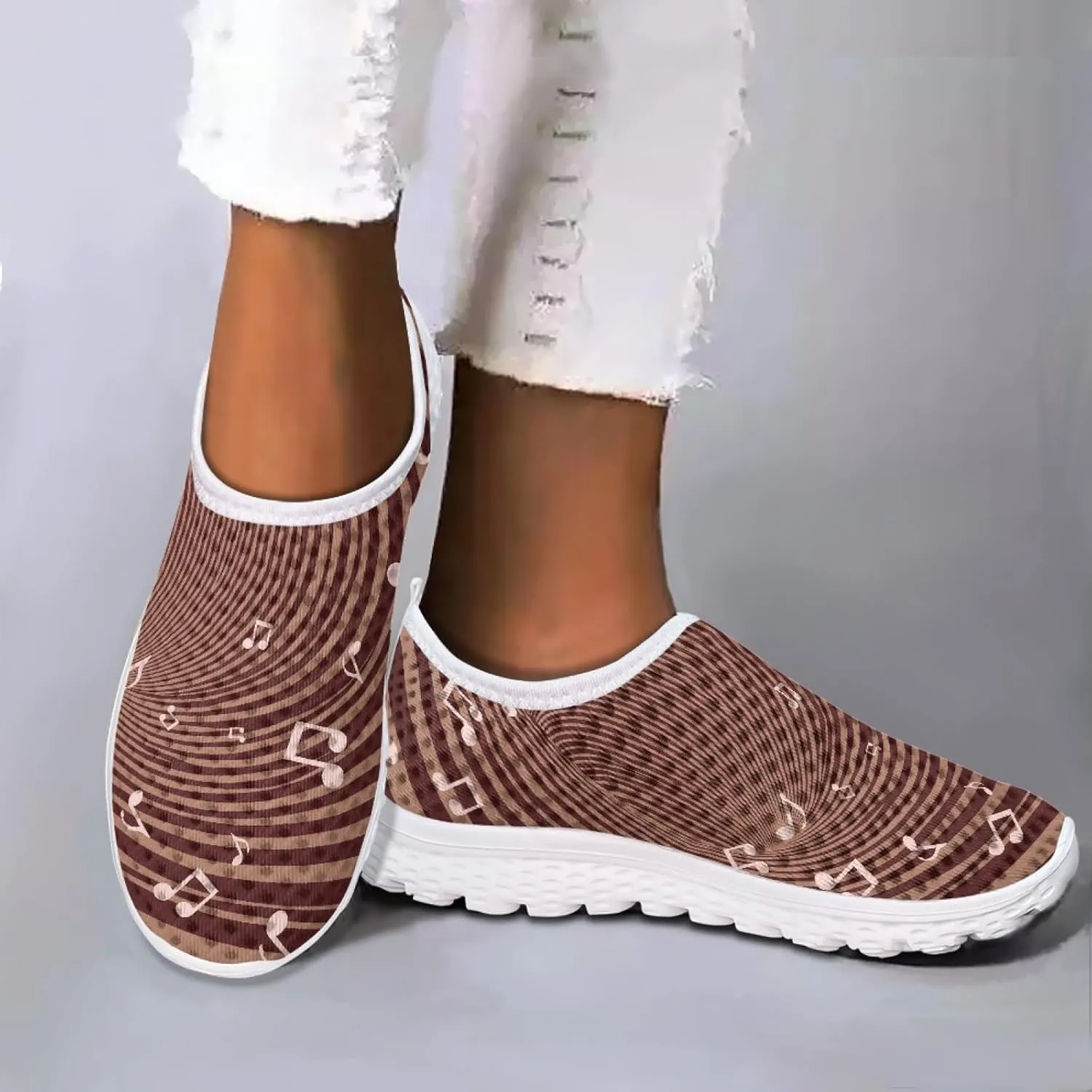 Cumagical Running Slip On Dress Shoes for Men VR Fitness Sessions Instant Comfort Wear