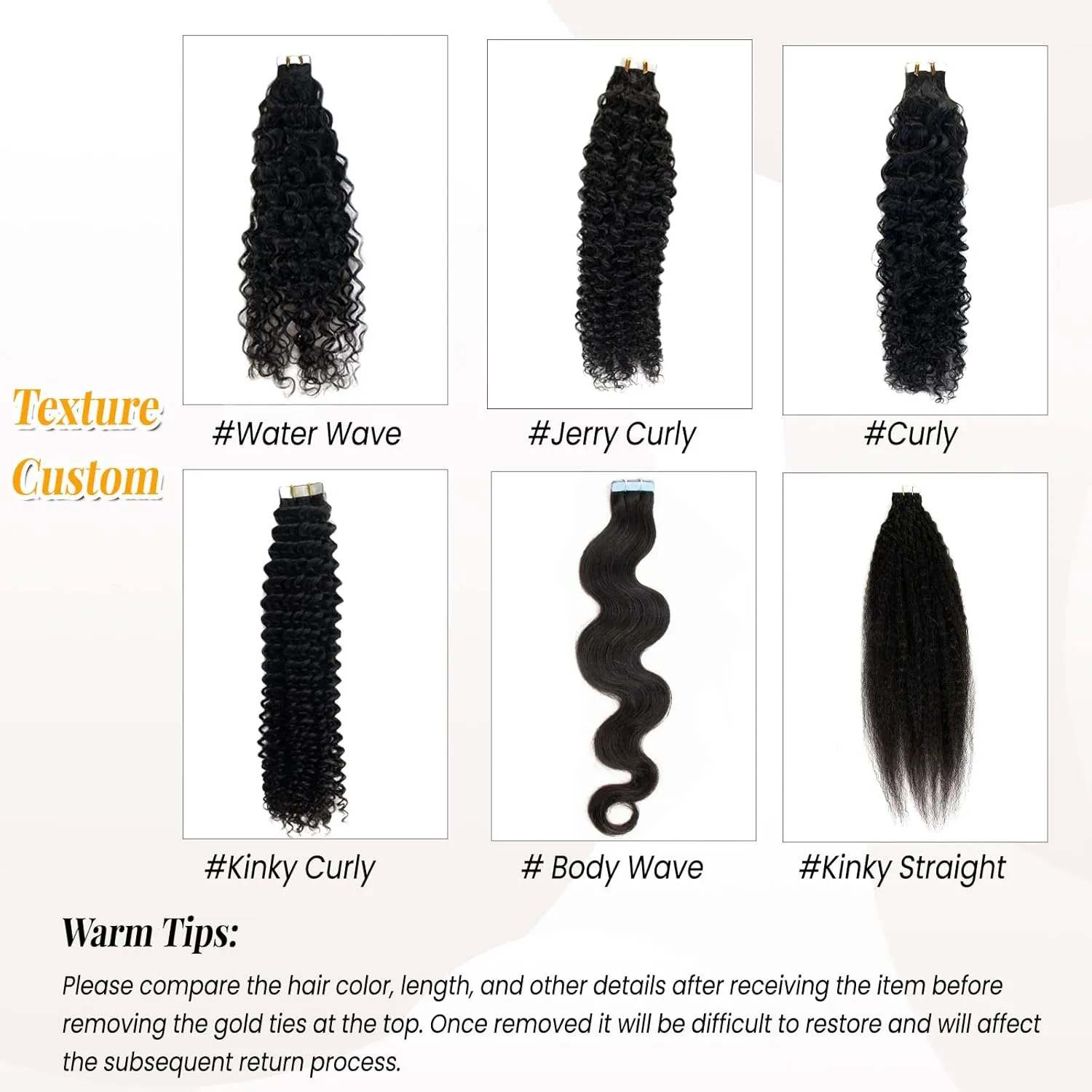 Curly Tape ins 40 pcs Kinky Tape in Hair Extensions Human Hair Natrual Black for Women 14 Inch 100G
