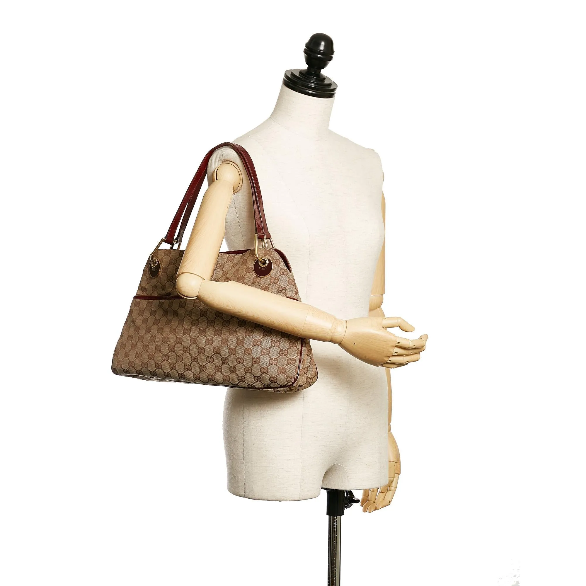 Custom design GG (SHG-33943) Bag Shoulder Holiday savings Eclipse Canvas Gucci