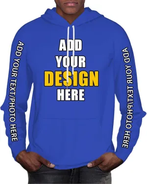 Custom Hoodies for Women Men Personalized Sweatshirts Design Your Own,Unisex Essentials Hoodie for Autumn Winter