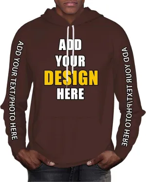 Custom Hoodies for Women Men Personalized Sweatshirts Design Your Own,Unisex Essentials Hoodie for Autumn Winter