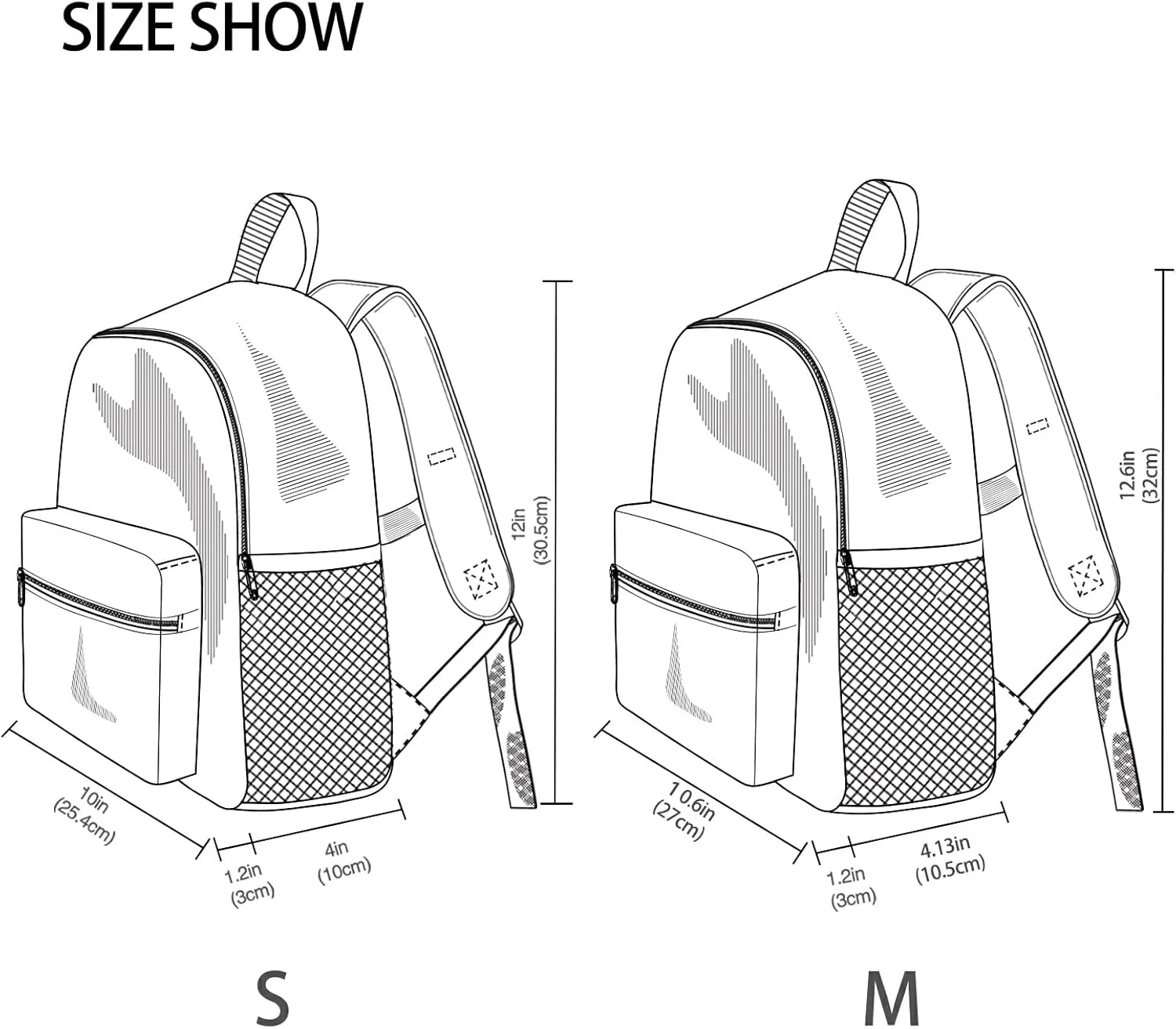 Custom Kid's Name Toddler Backpack for Boys Girls Stingray Fishes Personalized Daycare Preschool Kindergarten Bookbag S
