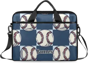 Custom-Laptop-Bag for-Adults Women Men Personalized with-Name Computer-Bag Colorful Basketball
