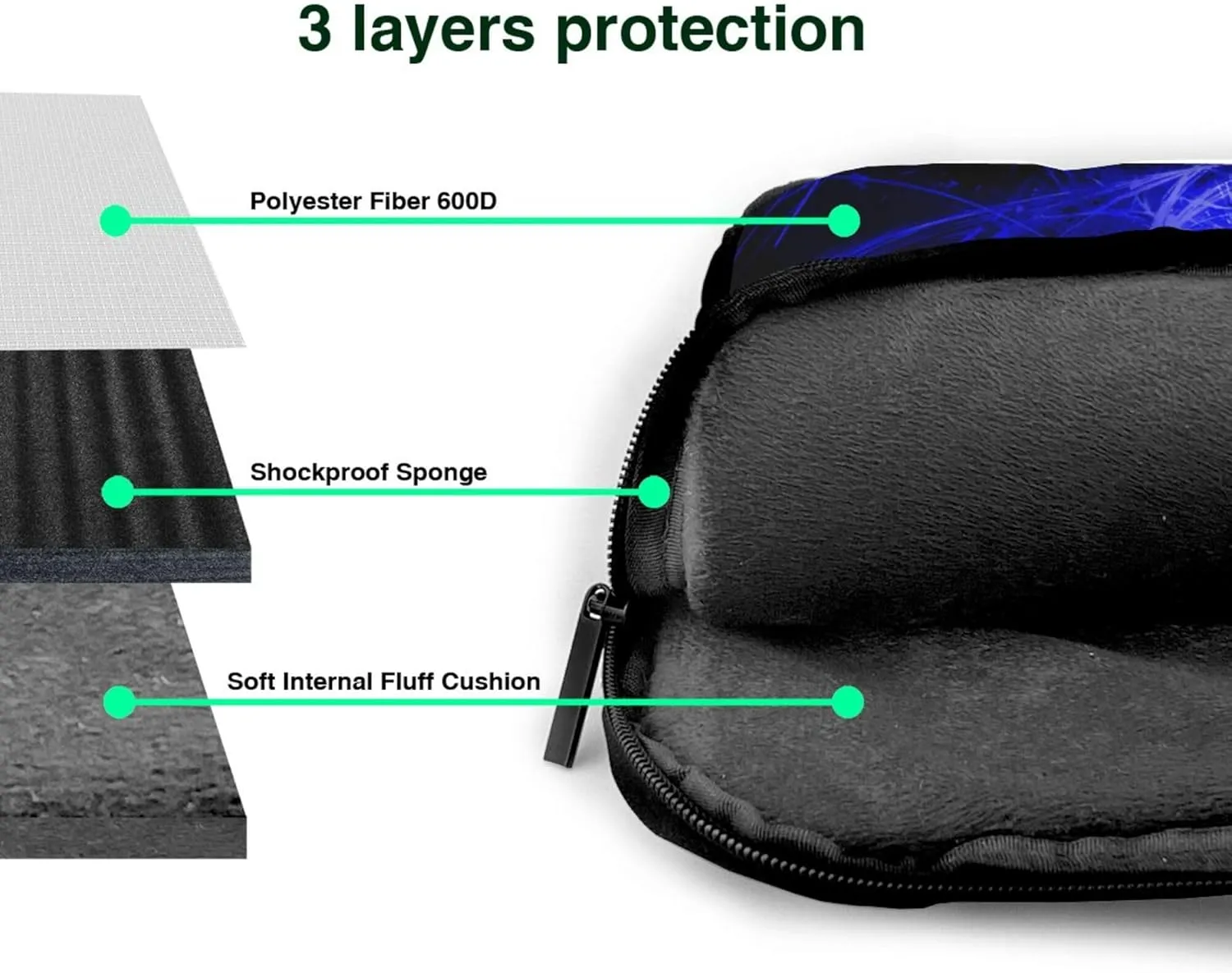 Cute Cartoon Rat Laptop Shoulder Bag ​for Men Women, Computer Carrying Case Messenger Bag with Strap