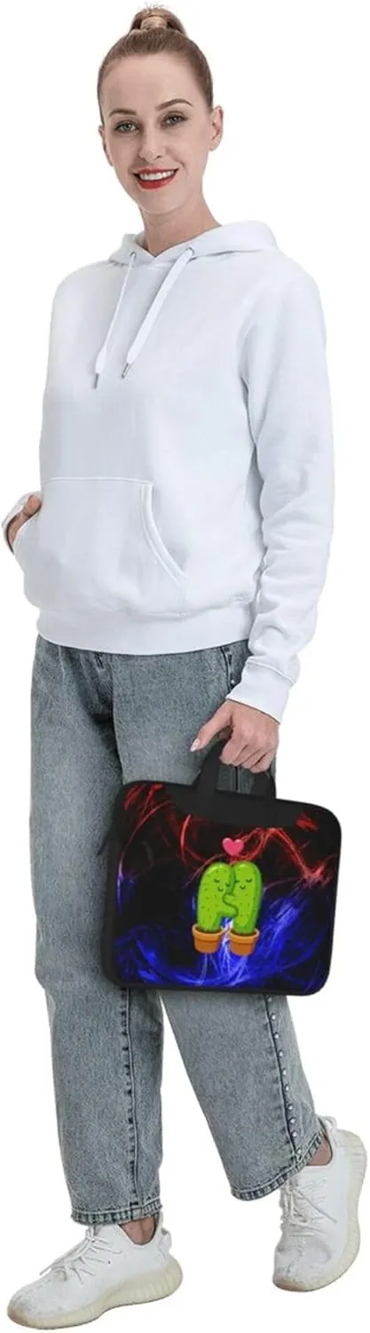 Cute Cartoon Rat Laptop Shoulder Bag ​for Men Women, Computer Carrying Case Messenger Bag with Strap