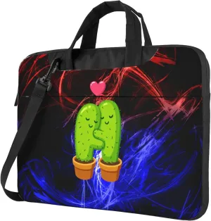 Cute Cartoon Rat Laptop Shoulder Bag ​for Men Women, Computer Carrying Case Messenger Bag with Strap