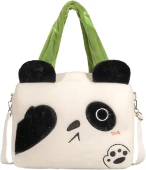 Cute Purse For School Girl Kawaii Crossbody Shoulder Laptop Messenger Bag Soft Spacious 16-Inch Unisex