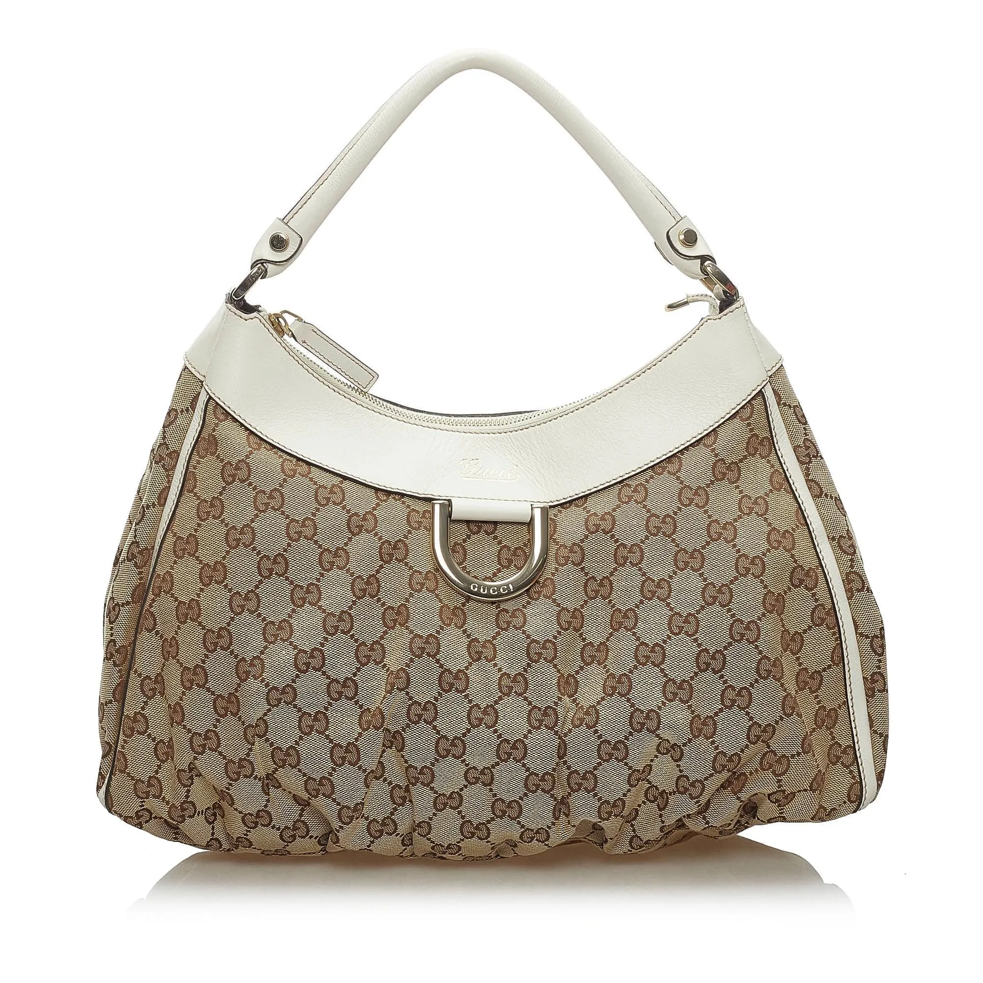 D-Ring (SHG-34226) Big savings Gucci GG Shoulder Bag Hurry, act fast Canvas Abbey