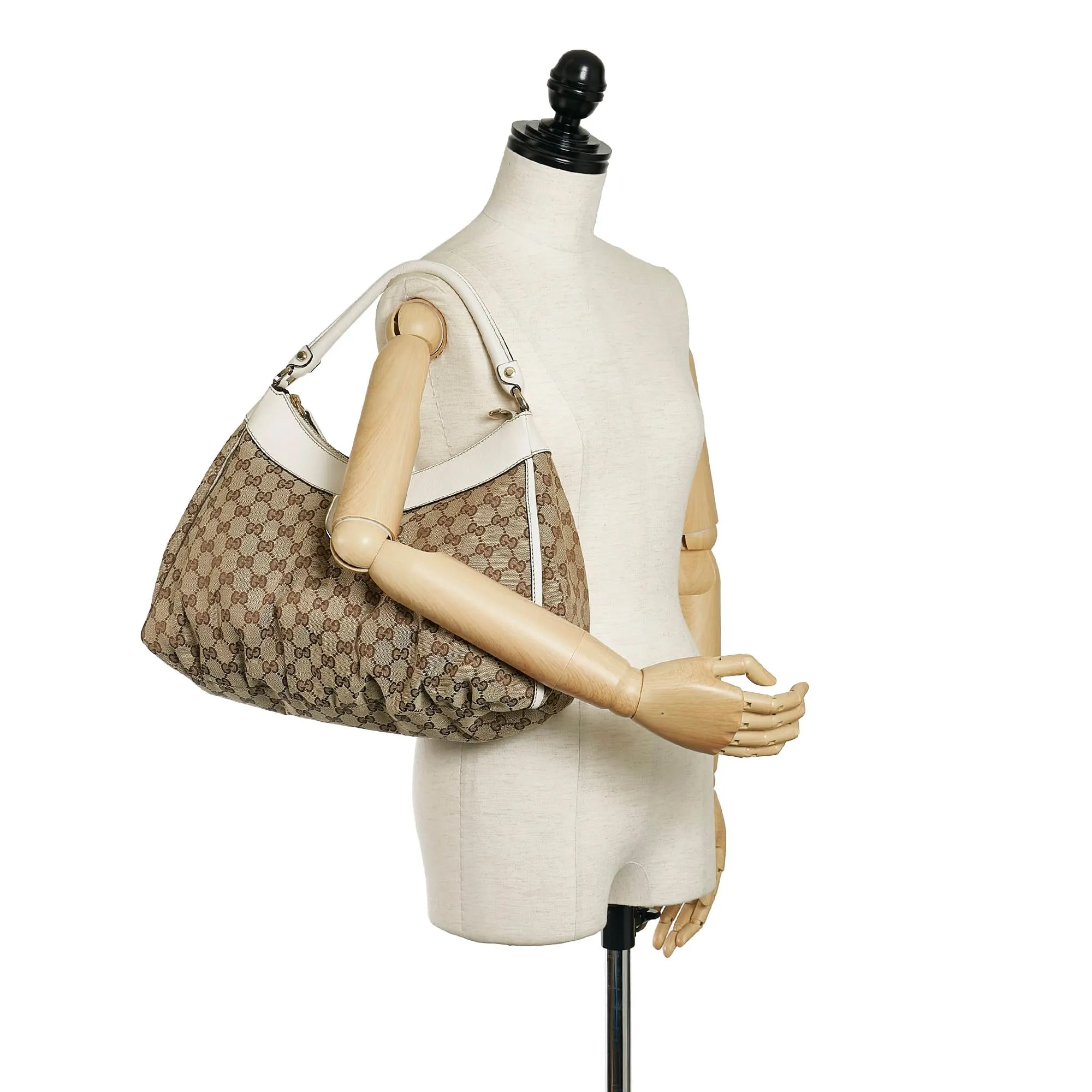 D-Ring (SHG-34226) Big savings Gucci GG Shoulder Bag Hurry, act fast Canvas Abbey