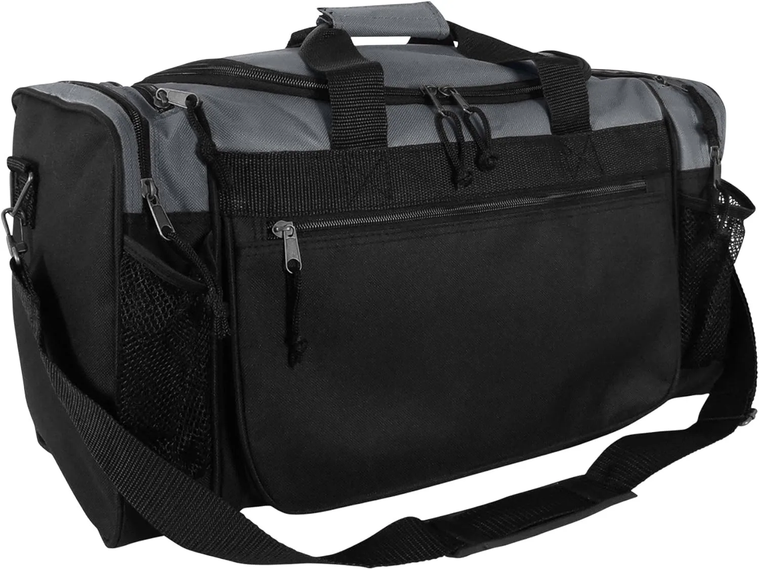 DALIX 20" Sports Duffle Bag w Mesh and Valuables Pockets Travel Gym