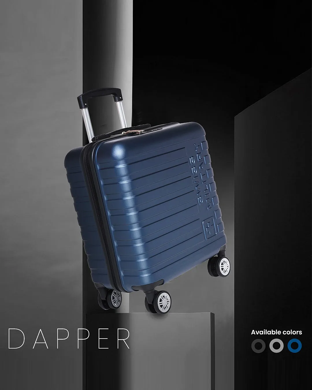 Dapper Hard Trolley Overnighter