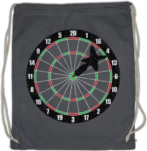 Darts Bullseye Drawstring Bag Gym Sack