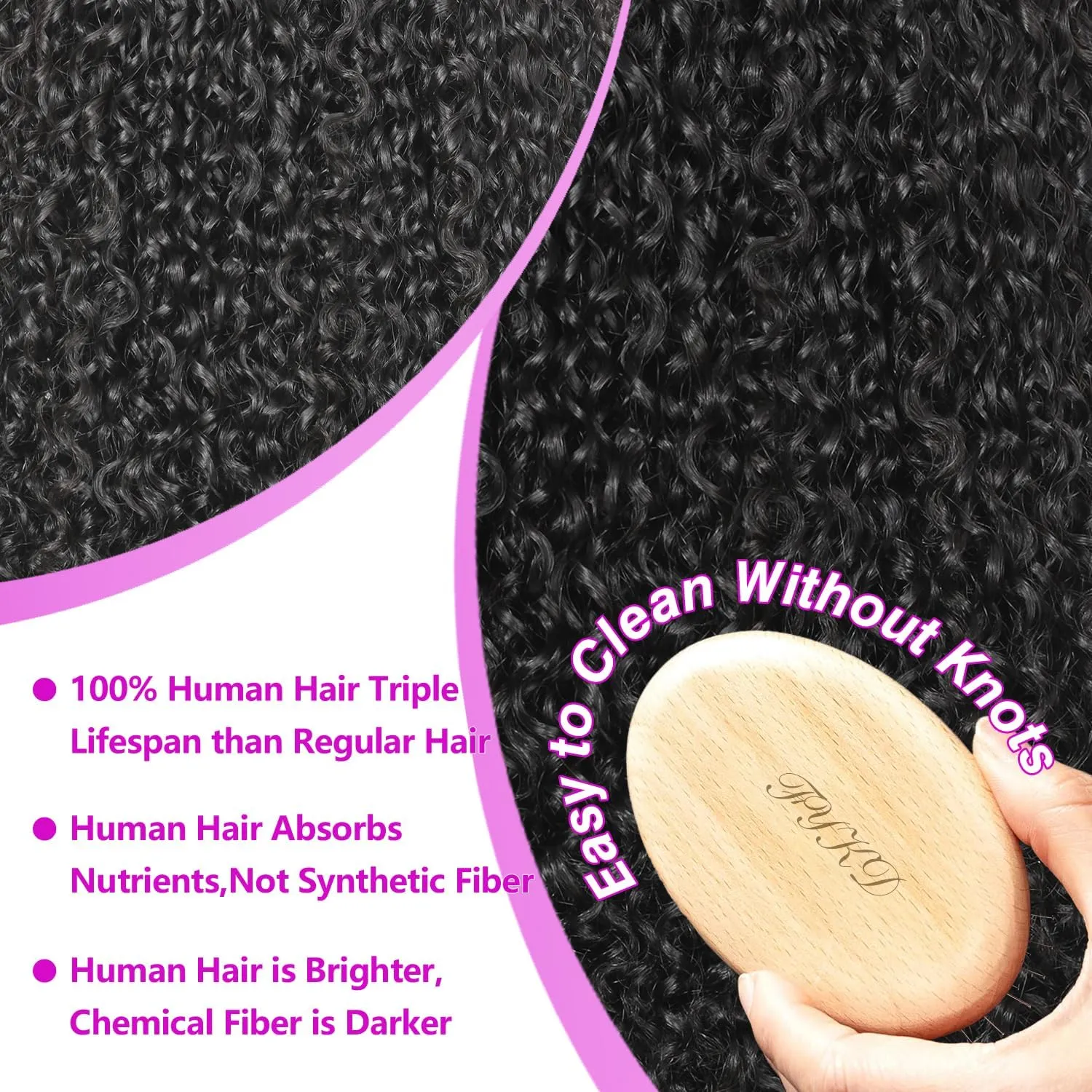 Deep Wave Lace Front Wigs Human Hair 13x6 HD Transparent Lace Front Wigs Human Hair 200% Density Deep Curly Human Hair Wig Pre Plucked Lace Frontal Wigs Natural Color 34 Inch