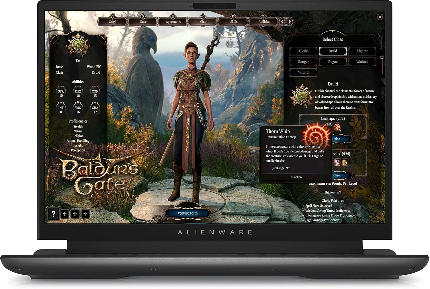 Dell Alienware m16 Laptop (2023) | 16" 2560x1600 QHD  | Core i9-13900HX - 1TB SSD Hard Drive - 12GB RAM - Nvidia GeForce RTX 4080 | 24 cores @ 5.4 GHz - 12GB GDDR6X Win 11 Home Black (Renewed)