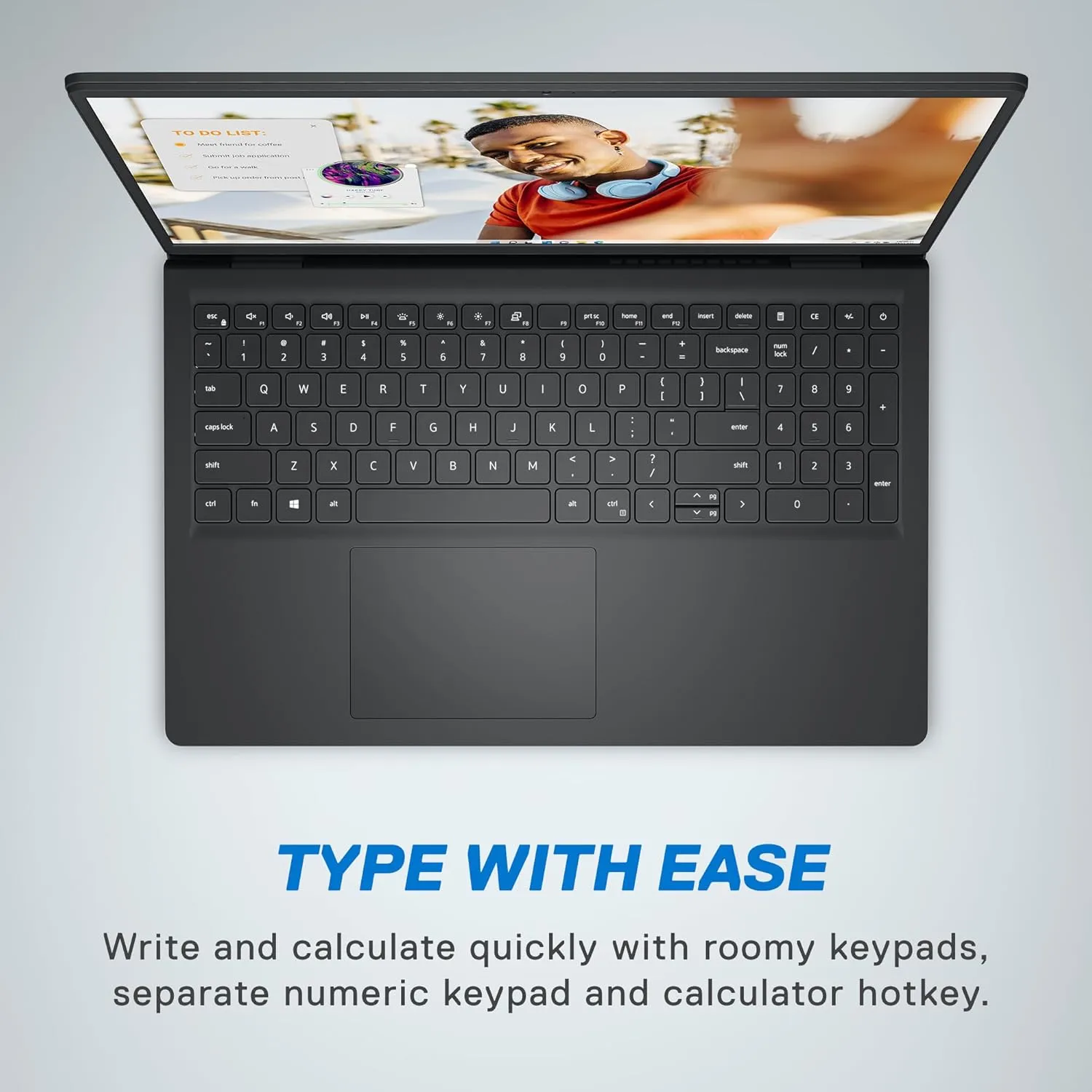 Dell Inspiron 3535 Laptop - 15.6-inch FHD (1920 x 1080) Display, AMD Ryzen 5 7520U Processor, 8GB DDR4 RAM, 512GB SSD, AMD Radeon Graphics, Windows 11 Home, 6-Months Migrate - Carbon Black