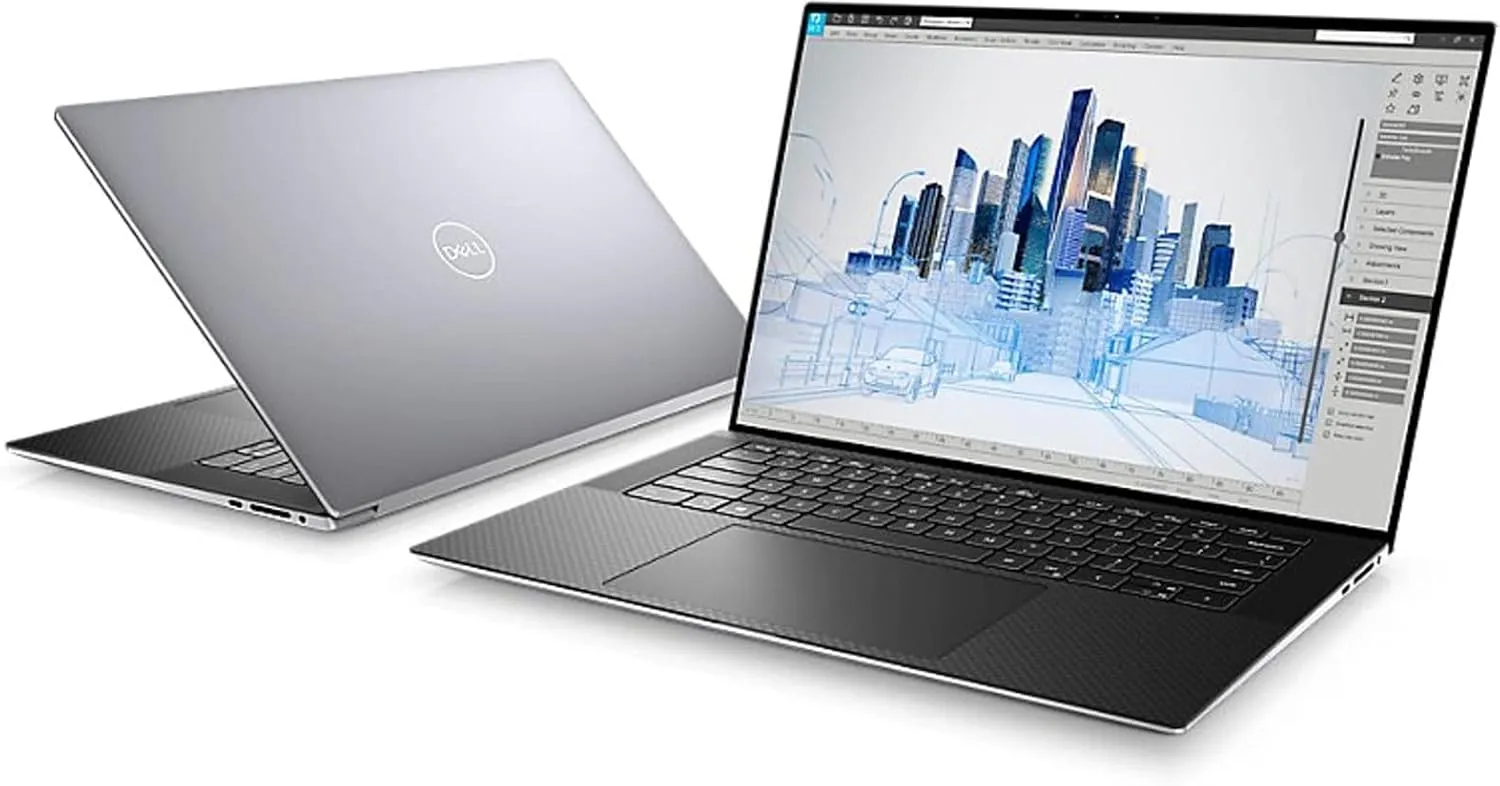 Dell Precision 5560 Workstation Laptop | 15.6" 1920x1200 FHD  | Core i9-11950H - 1TB SSD Hard Drive - 32GB RAM - Nvidia RTX A2000 | 8 cores @ 5 GHz - 4GB GDDR6 Win 11 Pro Silver (Renewed)