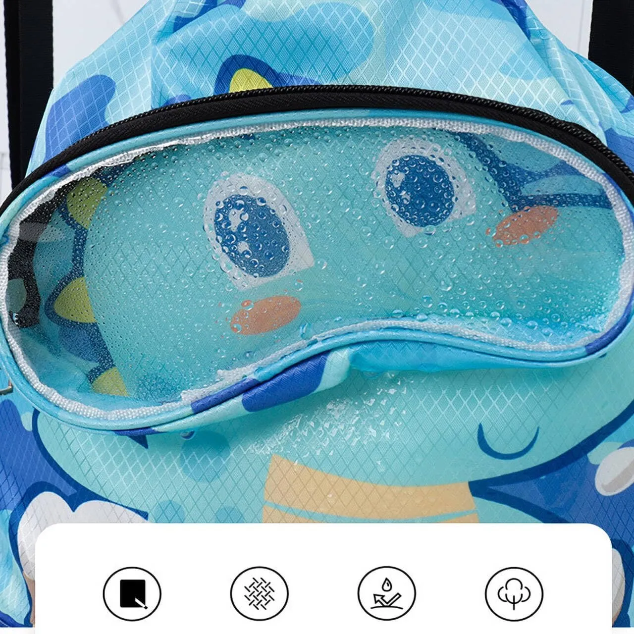 Dinosaur Dry Wet Separated Swim Bags for Swimmers Pool Gear Drawstring Gym Bag Beach Backpack for Women Men Camping Hiking Shopping Swimming Dance Travel With Shoe Compartments