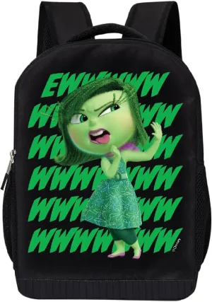 Disney Inside Out Backpack for School | Kids Shoulder Bag Travel Backpack School Backpack | Cute Kids Backpack for Boys, Girls, Toddlers Unisex (Disgust)