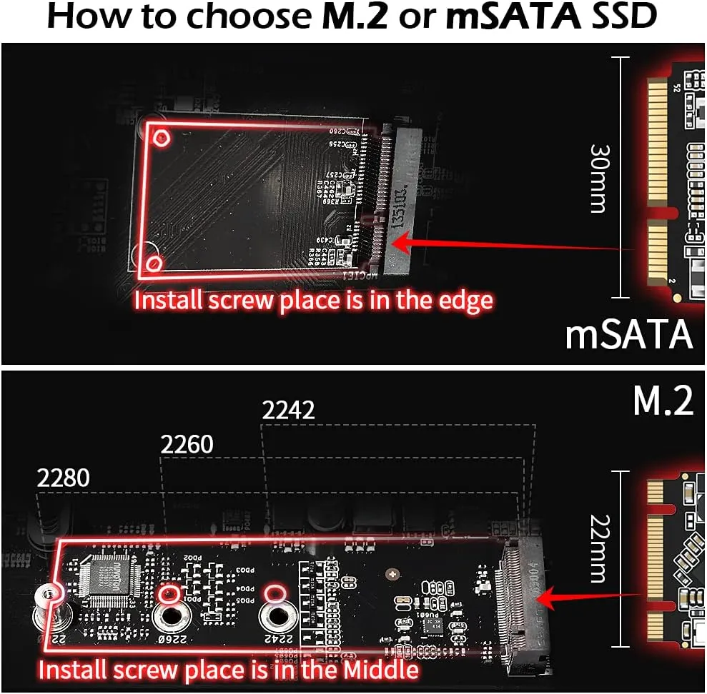 Dogfish M.2 2242 SSD 2TB 3D NAND QLC SATA III 6 Gb/s, Internal Solid State Drive - Compatible with Desktop PC Laptop (M.2 2242 2TB)
