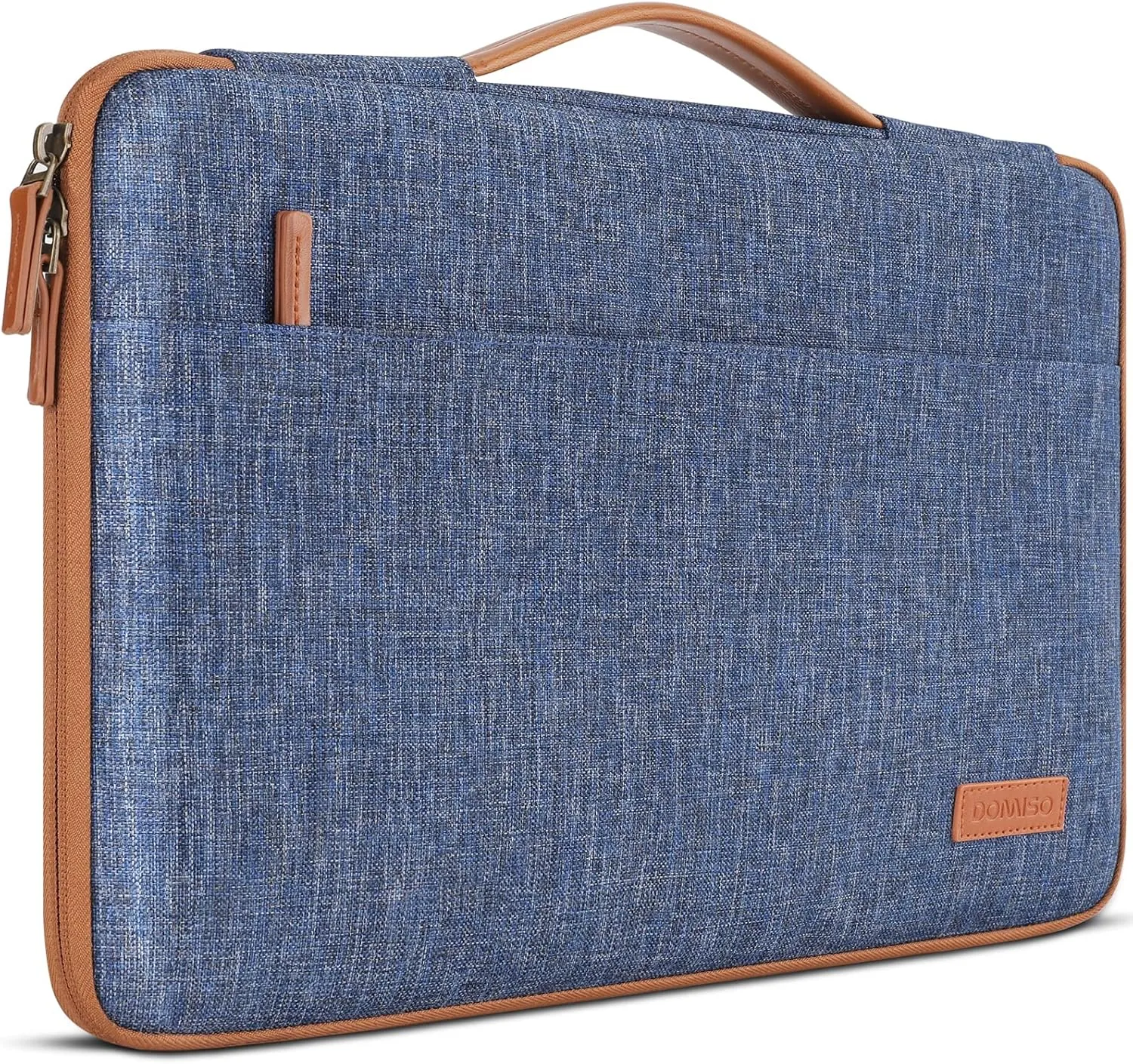 DOMISO 13.3 inch Laptop Sleeve Case Waterproof Carrying Bag for 13.3" Notebook/13 MacBook Air/Surface Book/ThinkPad L390 Yoga X380 Yoga/13.9" Yoga C930 Glass/HP EliteBook 830 840 G5,Blue