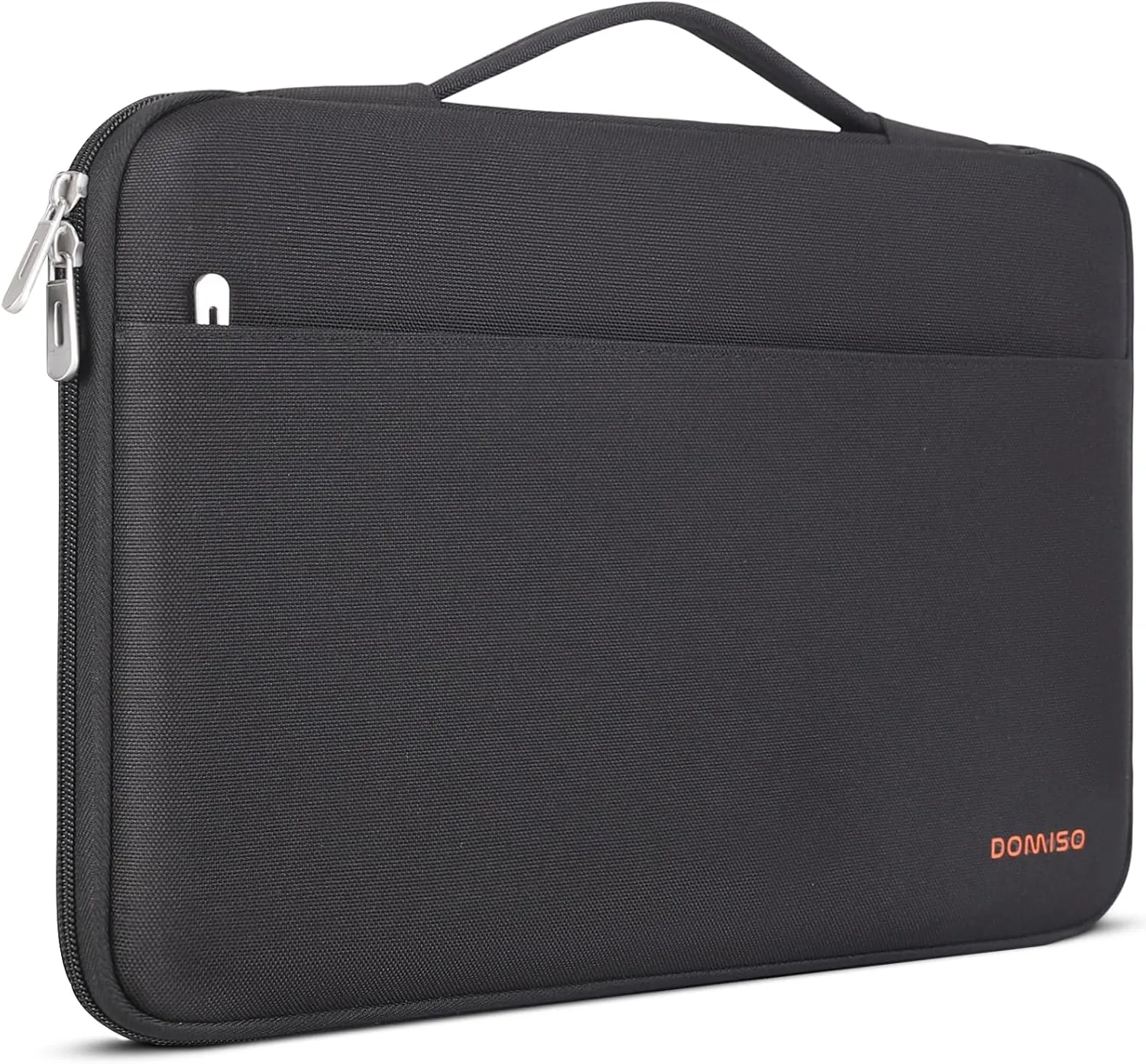 DOMISO 15.6 inch Laptop Sleeve Notebook Portable Carrying Bag Case Handbag for 15.6" Legion 5 Gen 6/ThinkPad E15 Gen 2 4/16" ThinkPad T16/16 Swift 3/16" Yoga Slim 7 Pro/HP EliteBook,Black
