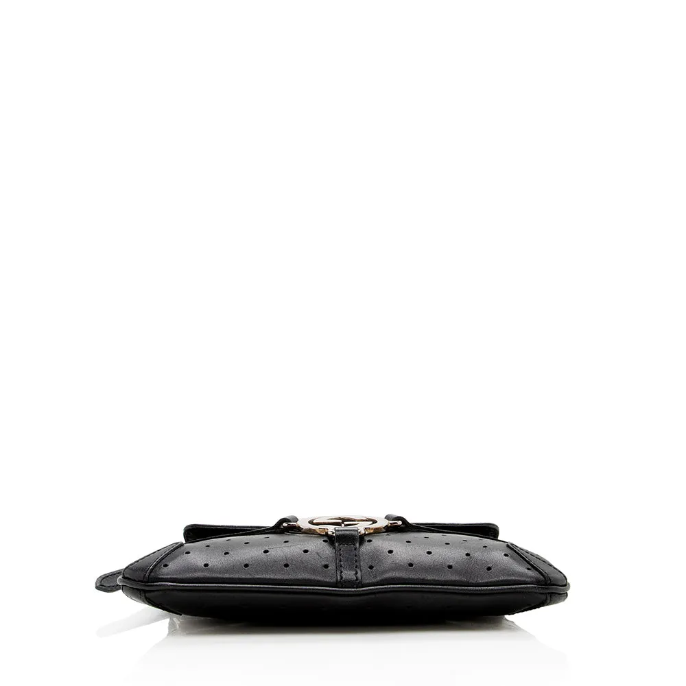 Door-to-door delivery Pochette Reins Big-ticket savings Perforated Gucci Leather