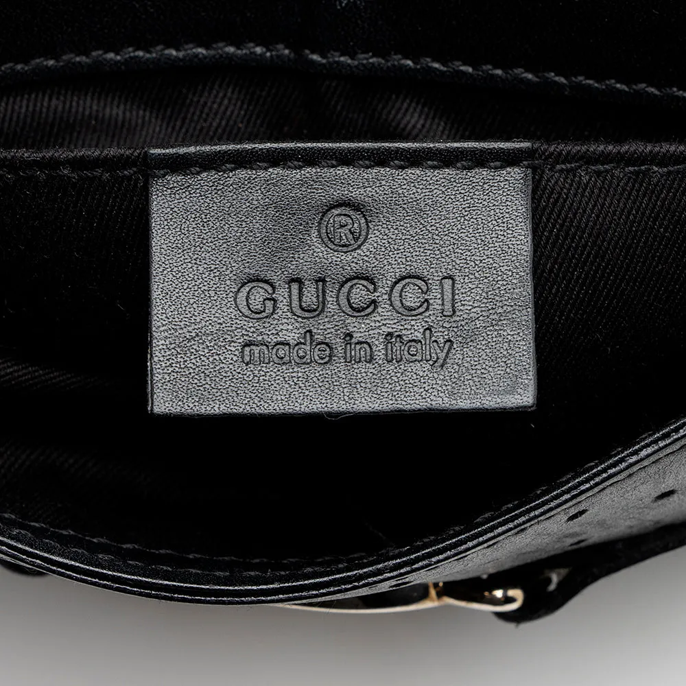 Door-to-door delivery Pochette Reins Big-ticket savings Perforated Gucci Leather