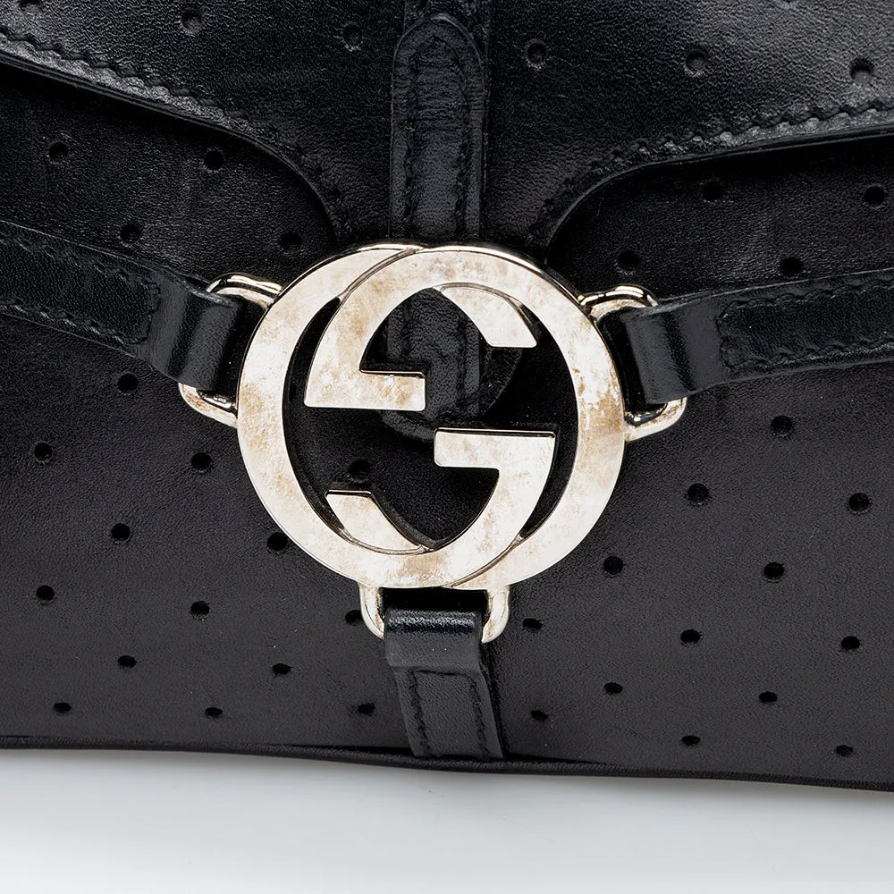 Door-to-door delivery Pochette Reins Big-ticket savings Perforated Gucci Leather