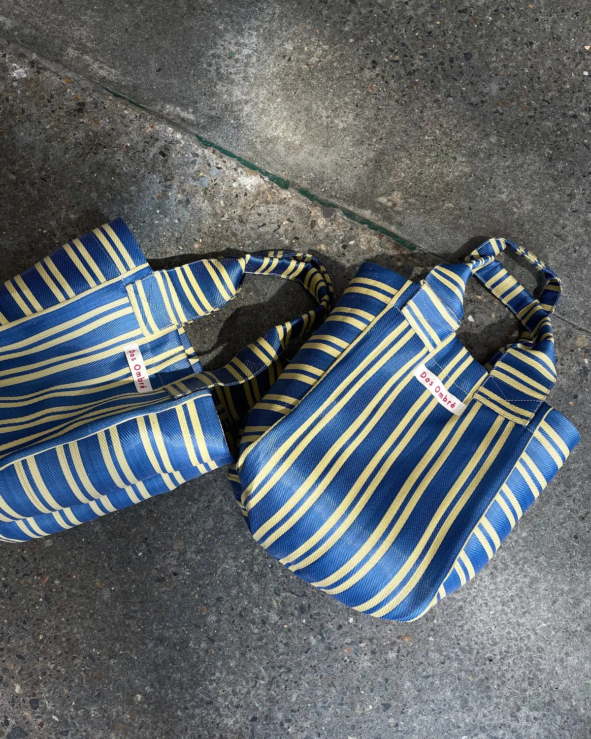 Dos Ombre Bengali Shoulder Bag Blue Yellow