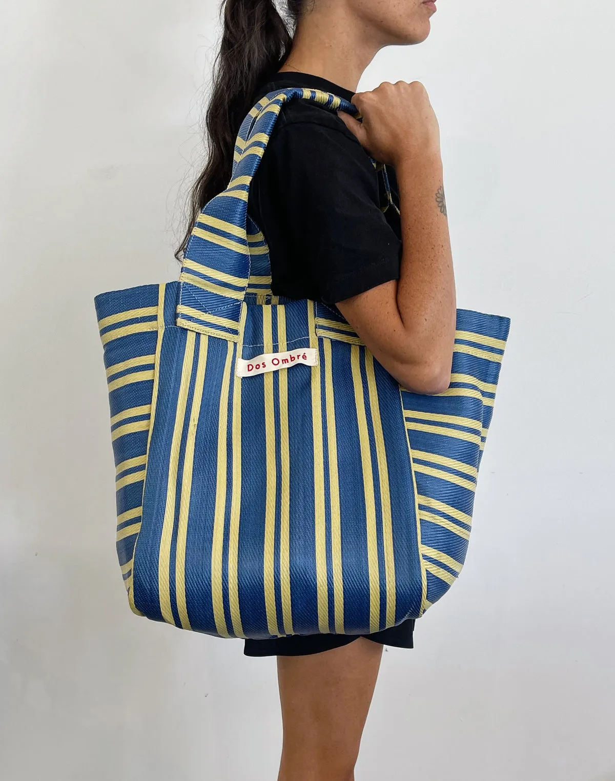 Dos Ombre Bengali Shoulder Bag Blue Yellow