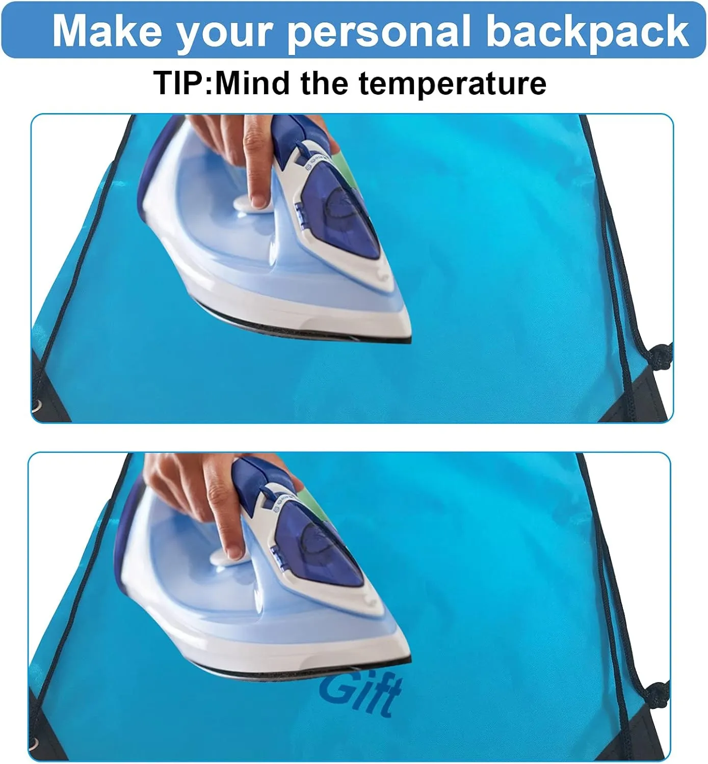 Drawstring Backpack Bulk 42 Pcs String Backpack Drawstring Bags Cinch Bag Sackpack for Men Women Gym (Sky Blue)