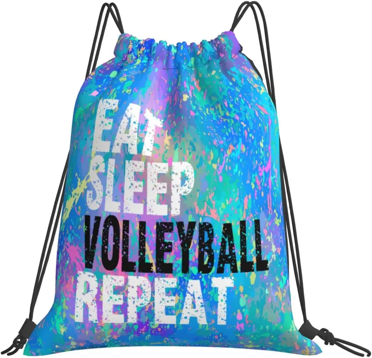 Drawstring Backpack Gym String Bag Sports Drawstring Sackpack For Women Men