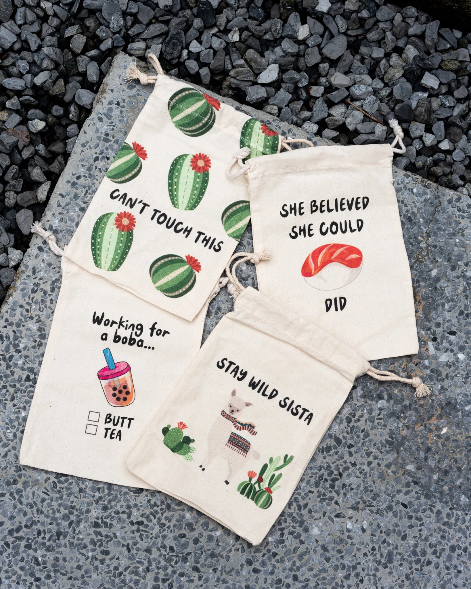Drawstring Pouches
