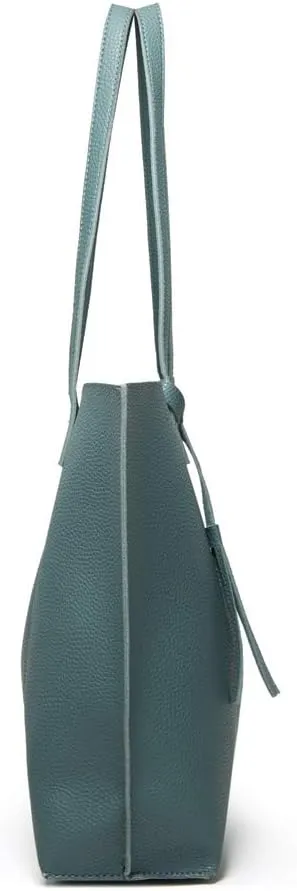 Dreubea Women's Soft Faux Leather Tote Shoulder Bag from, Big Capacity Tassel Handbag