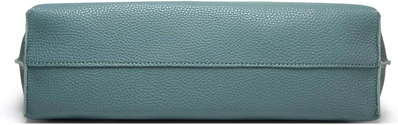 Dreubea Women's Soft Faux Leather Tote Shoulder Bag from, Big Capacity Tassel Handbag